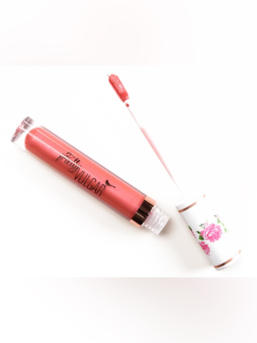 Pretty Vulgar Coral Pink Lip Gloss